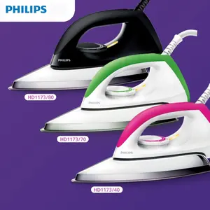 PHILIPS SETRIKA HD1173 / HD 1173 GARANSI RESMI hitam kabel Listrik