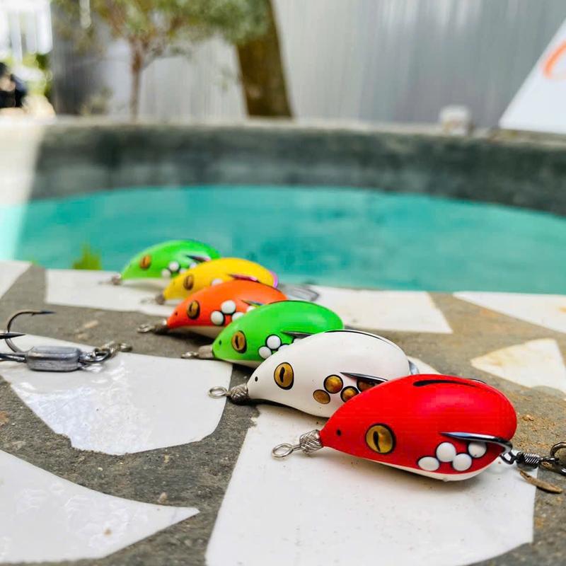 F35 Limited Bản Chì Đúc Chuyên Bú Bình Tới Hugo Mua 2 tặng 1 cá sắt Vib - Fishing Câu Cá F35 Nhái Hơi F35