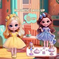 Gambar BESTY DIY Mainan Magnet Ganti Pakaian Boneka Magnetik Perempuan Princess Dress Up Mainan Edukasi - 8886-1 dari BESTY Online Mall Kab. Tangerang 5 Tokopedia