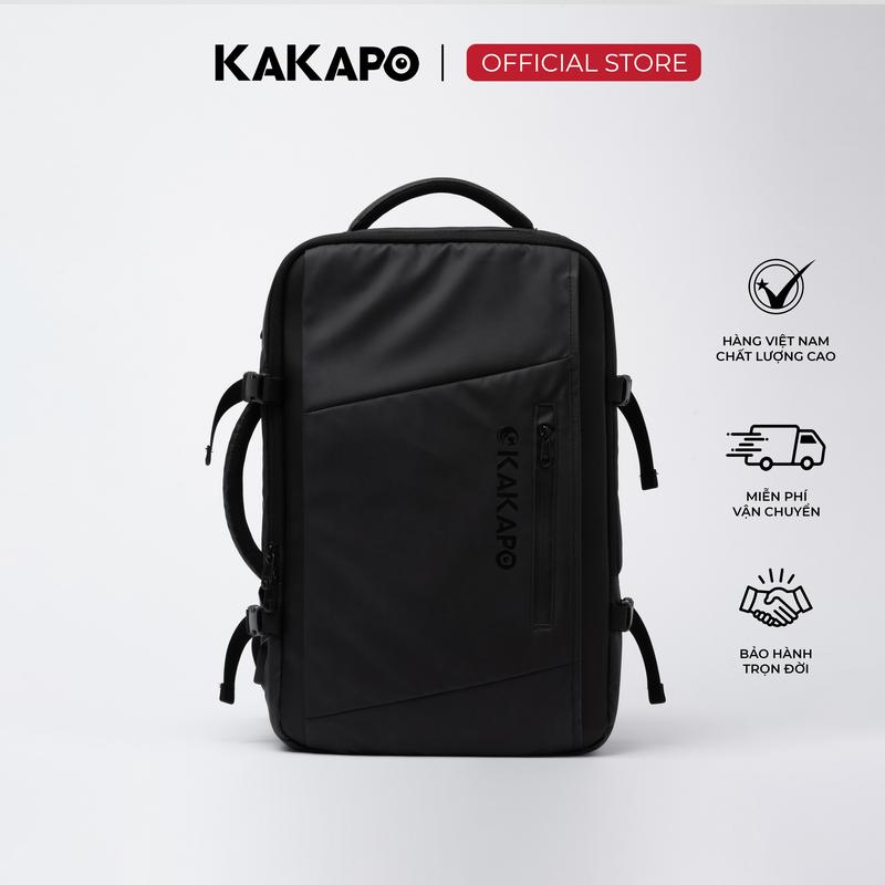 Balo Thời Trang Công Sở Chống Nước, Đi Du Lịch, Đựng Laptop 15.6 inch Cao Cấp KAKAPO LUXURY BL038 Bag Nam Nhung Da