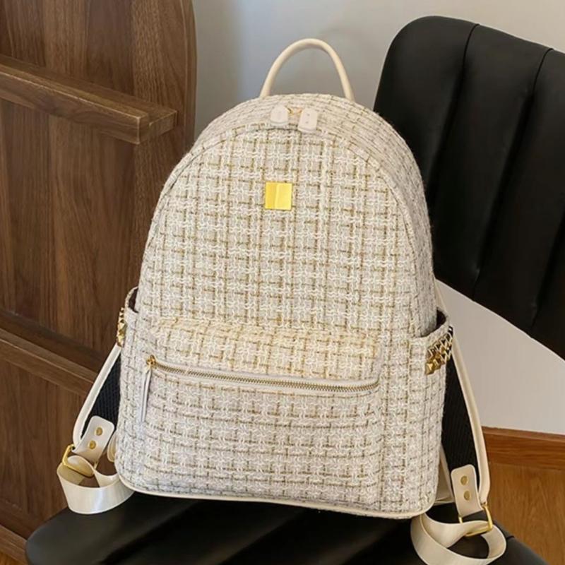 Balo Đi Học Balo Nữ Vải Dạ Kim Tuyến Size To Vừa A4 721 Laptop 14Inch Atlat Địa Lý Bag Da Đeo Vai balo pang