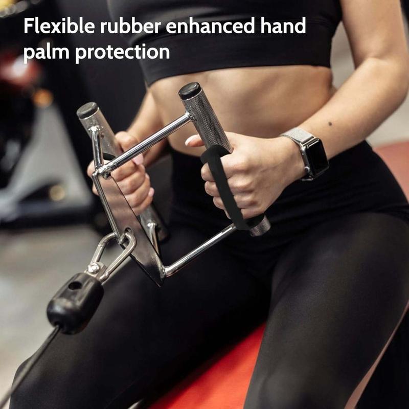 Product Introduction of New Anti-Slip Grip Strengthener Double Hole No Sweaty Finger Trainer Portable Breathable Comfort Hand Gripper Fingerless for Dumbbell Lifting 14