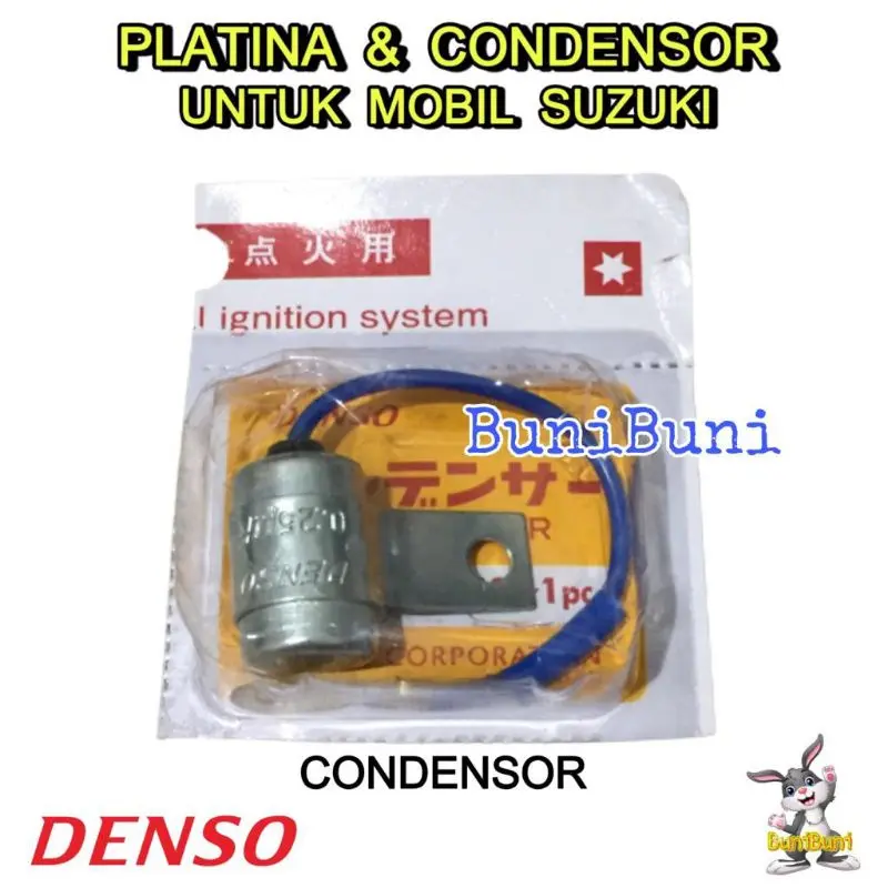 PLATINA CONDENSOR SET Untuk Mobil SUZUKI CARRY EXTRA 1.0 ST100 Dan JIMNY KATANA 6