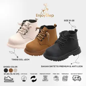 Enjoystep - Sepatu Boots Anak Laki Laki Perempuan Import Sport 1-7 Tahun Fashion Anak Bayi S121