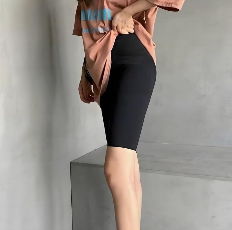 Combo 3 quần ( Có Lẻ 1 ) Legging Ngố cotton mềm mại thoáng mai siêu co dãn đủ size từ 38 - 68 kg Women Dài Qua Gối Pants LS2 4