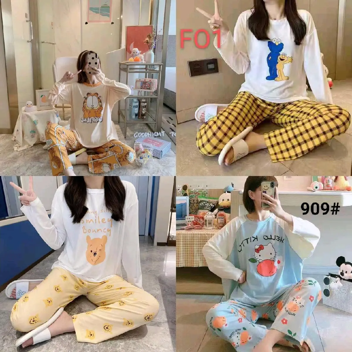 Piyama wanita murah PP Baju Celana
