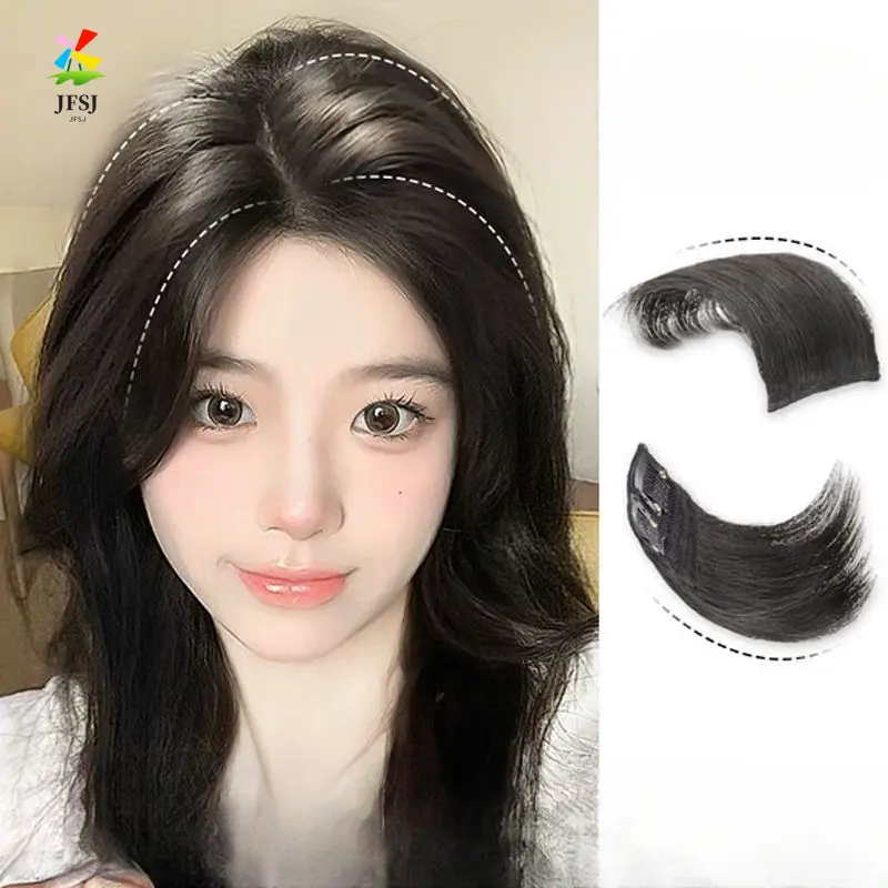 Bantalan rambut peninggi tengkorak tinggi, pengganti kepala satu bagian, peningkatan volume rambut halus, bantalan rambut penebalan tak terlihat di kedua sisi 1