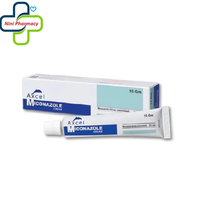 Kem bôi nấm ngứa AXCEL MICONAZOLE (Tuýp 15g)