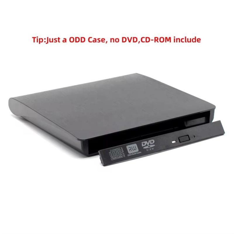 Product Introduction of 2024 USB 3.0 Type C Optical Drive Case Dual Interface Laptop External DVD Multi Purpose PC Optical Drives Case 15