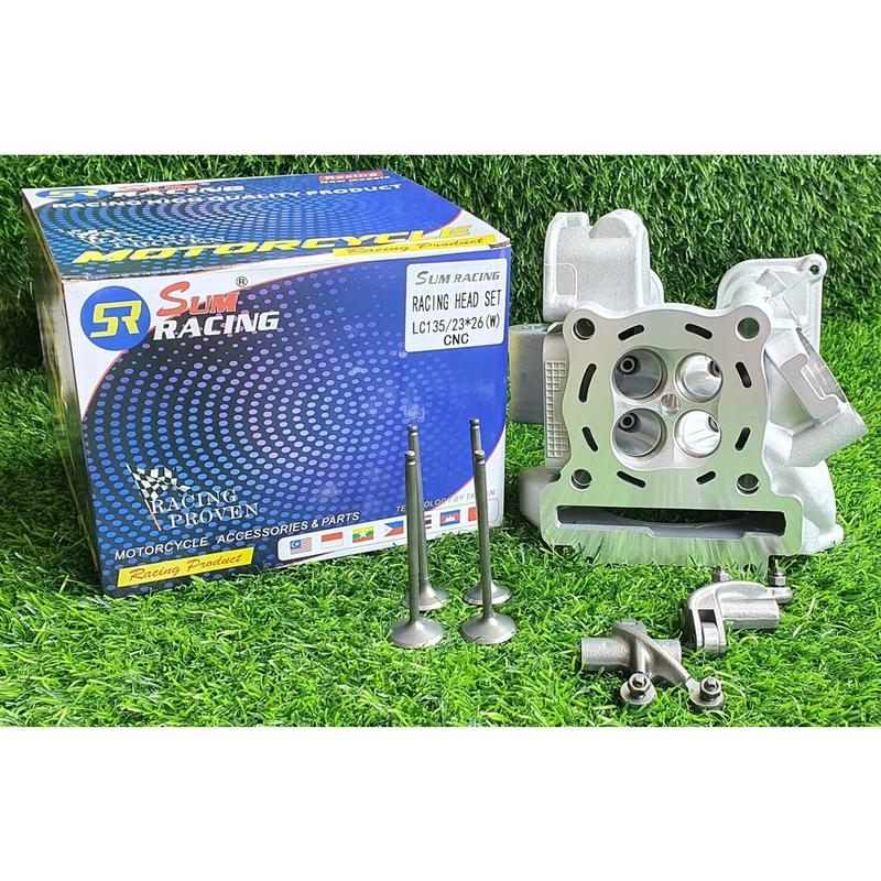 SUPER HEAD JUPITER MX VIXION XABRE MX KING CNC PORTING SIZE 19/22, 20/23, 22/25, 23/26, 24/27, 25/28 3