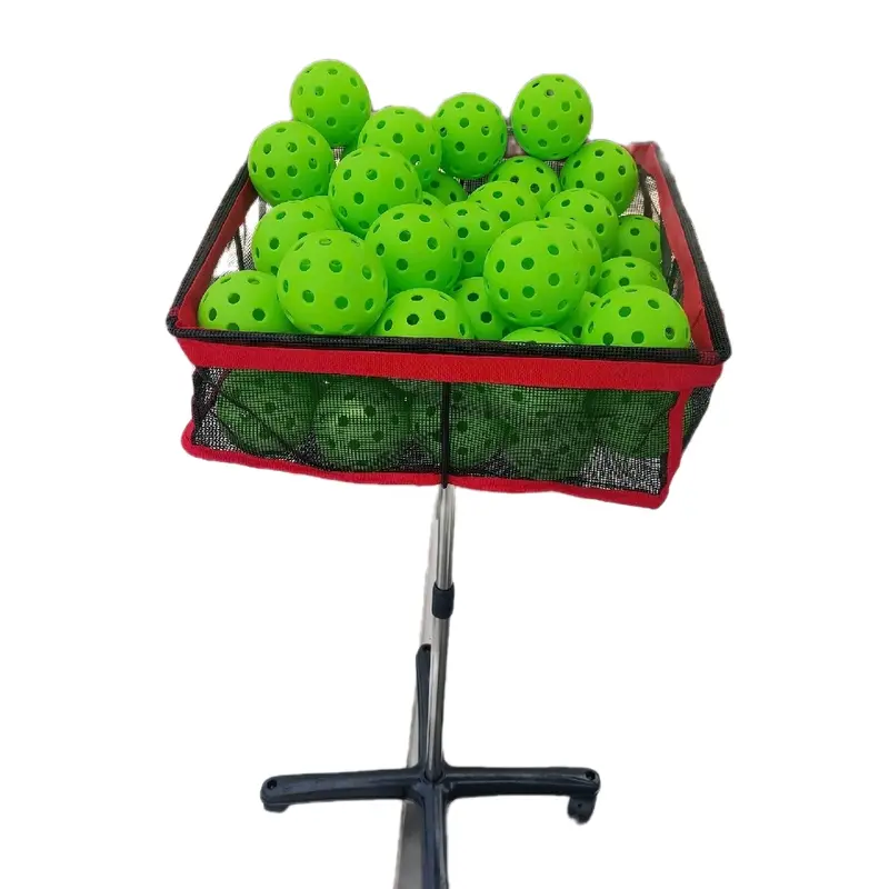 Xe đựng 50-60 bóng Pick; có thể sử dụng đựng bóng tennis, bóng bàn... . Chiều cao có thể điều chỉnh từ 60-90. Bánh xe di chuyển tiện lợi, có khoá phanh bánh xe (  Sport  Thể Thao Golf Thể Dục) Cao Su Nam pickleball  giare 0