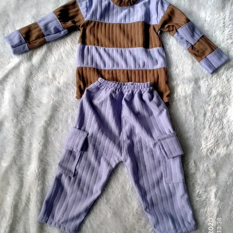 ONE SET SETELAN ANAK SALUR KNIT HORNET 1-10TH Parsel Perempuan Fashion 8