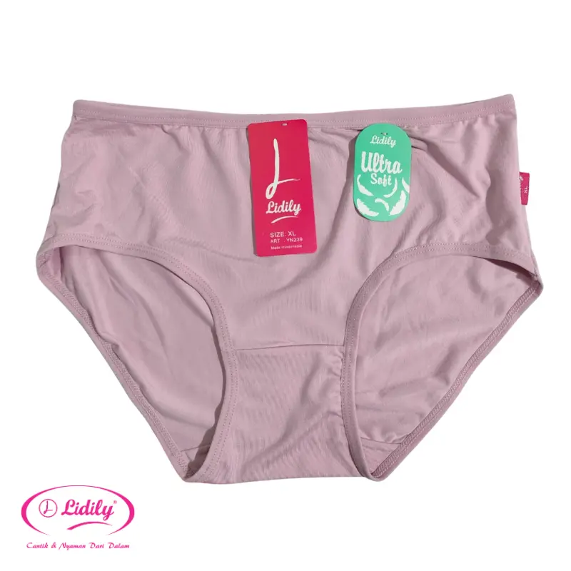 Lydyly - [ISI 3 PCS] Celana Dalam Ultra Soft YN257 / YN239 | Cd Ultra Soft Katun | Underwear Wanita super soft | CD Daily Maxi Seamless Panty Katun Organik