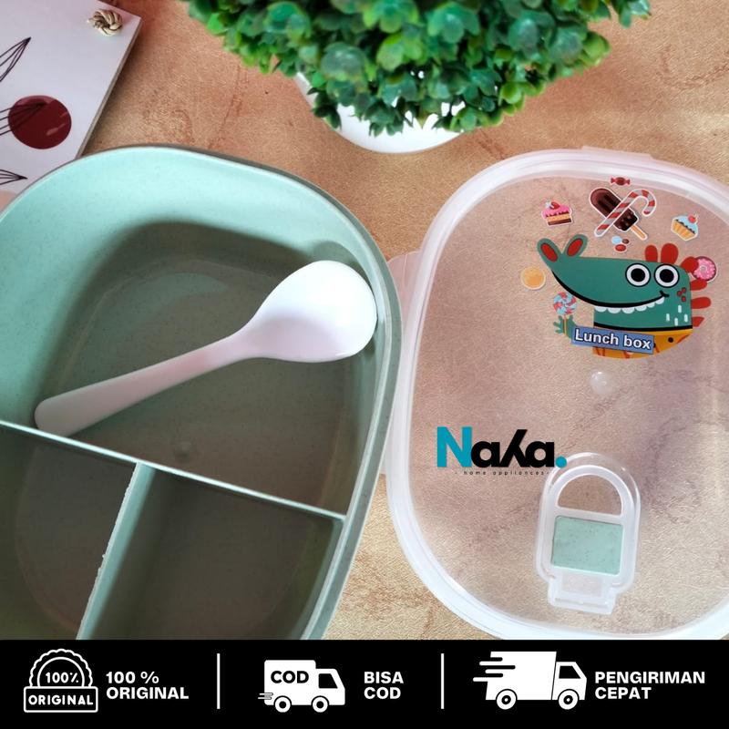 Product Introduction of Kotak Makan Anak Lunch Box 3 Sekat Berkualitas Anti Tumpah 1