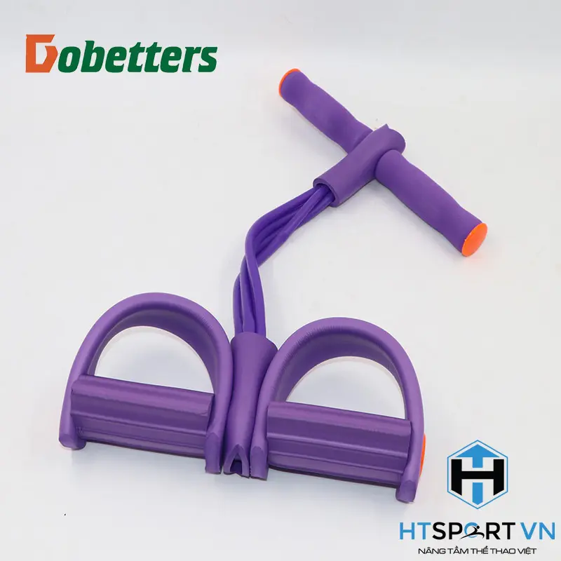 Dây Kéo Đàn Hồi, Dây Keo Tập Bụng 4 Ống Cao Su Chắc Chắn Tập Cơ Bụng Tay Chân Gym Thể Dục Tại Nhà Kháng Lực Dây Kháng Lực 4