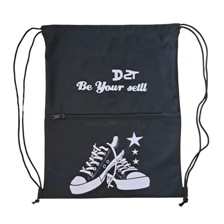 Tas Sepatu Futsal String Bag Tas Ransel Olahraga Tas Serut Gambar Sepatu Gymsack 2