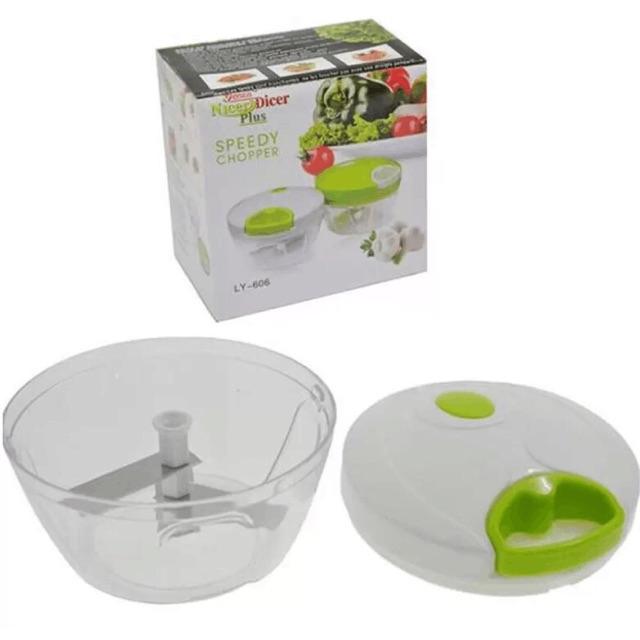 Product Introduction of Manual Speedy Chopper Fruit Vegetable Crusher Onion Cutter Kitchen Utensils 19