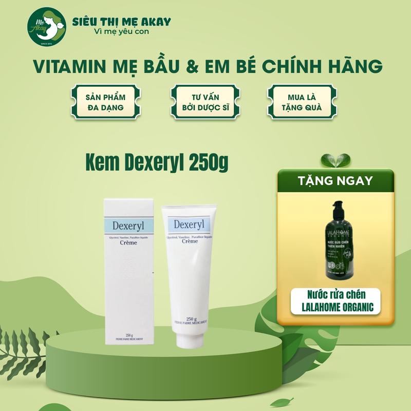 Kem Dexeryl đến từ Pháp, tuýp 50g và 250g, kem dưỡng da chống nẻ cho bé dịu nhẹ lành tính