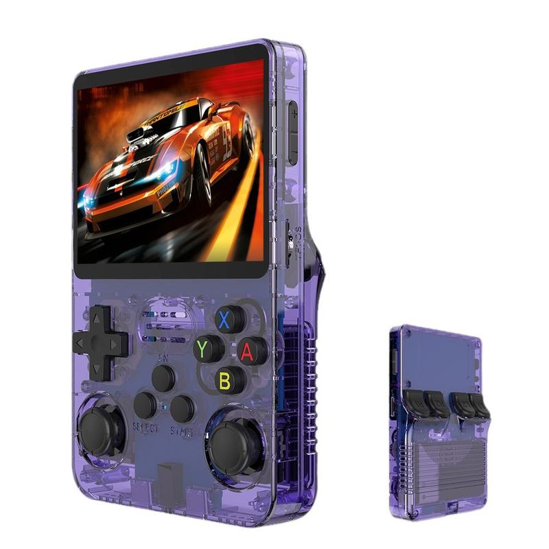 Máy Chơi Game cầm tay, R36S, Hệ thống mã nguồn mở thẻ đơn, Màn hình HD, Thích hợp cho trò chơi PSP và GBA, Cấp độ nhập cảnh, Thiết kế Cross-Border, Mẫu mới 4