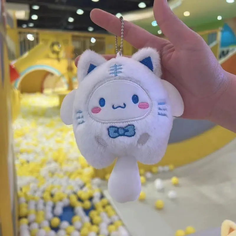 Sanrio Cat Series Plush Dolls / Gantungan Kunci Boneka Sanrio / Liontin Mainan Untuk Anak 7