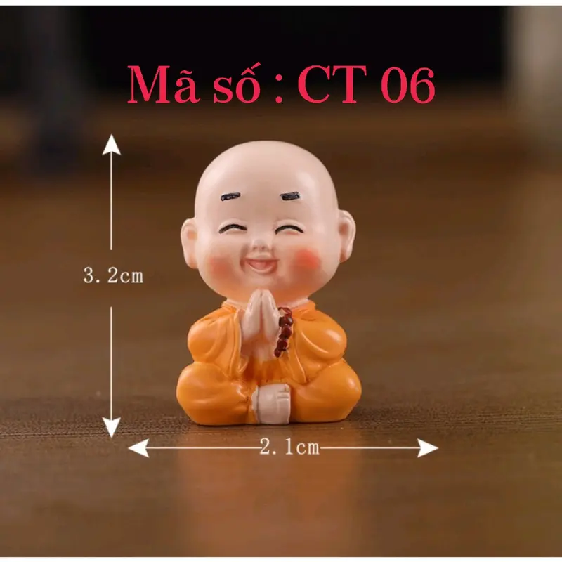 tượng chú tiễu mini trang trí tiểu cảnh Decor Decor Phòng Trang Trí Nhà 5