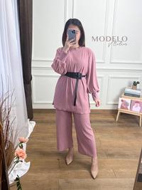 Gambar Regina Set - Setelan Plisket / Setelan Cutbray / Setelan Premium / One Set dari Modelo Atelier Kota Administrasi Jakarta Barat 4 Tokopedia