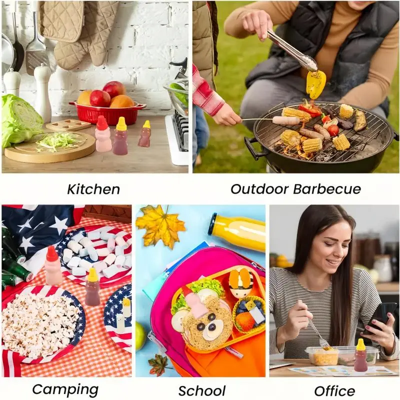 Random Color Cutlery Set, 45pcs/set Mini Funny Cute Cartoon Animal Decor Cutlery Set, Kitchen Supplies for Home Outdoor Picnic Dormitory Party 2