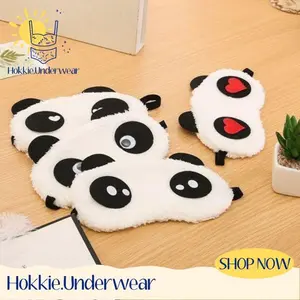 (ACC82) Penutup Mata Tidur Karakter Panda Sleeping Eye Eye Cover Lucu