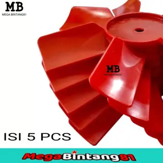 Kipas perontok padi kipas grandong perontok padi kipas radiator mobil isi 5 pcs 2