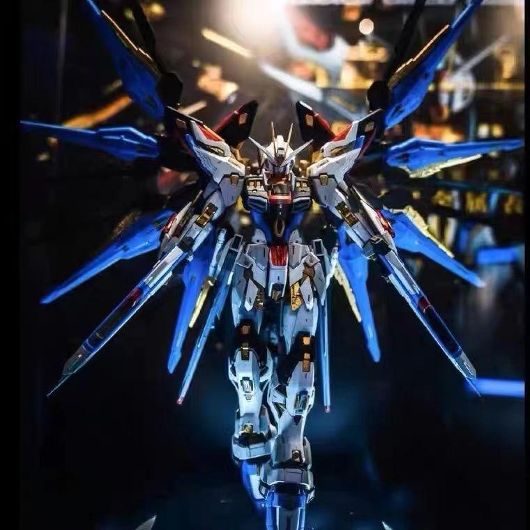 Mô Hình Gundam MG Strike Freedom Wing, Đồ Chơi Mô Hình Mecha Lắp Ráp Kiệt Tác Destiny Kỳ Lân Astray Màu Xanh Đỏ, Năm 2025 5
