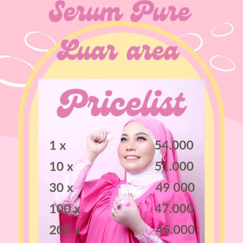 serum pure glow new series wasila cosmetic 1