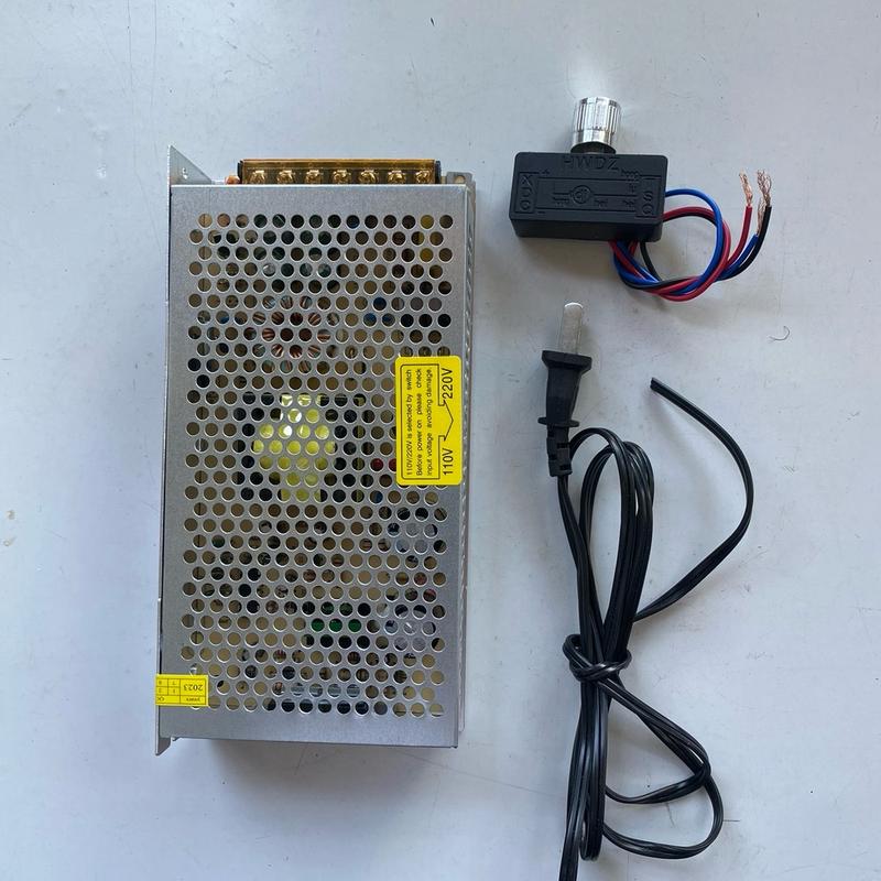 Nguồn tổ ong 12v-10a, kèm 1 đều tốc điều chỉnh, nguồn sài cho bơm nước phun sương, bơm chìm công xuất thấp, đèn led quảng cáo, camera...