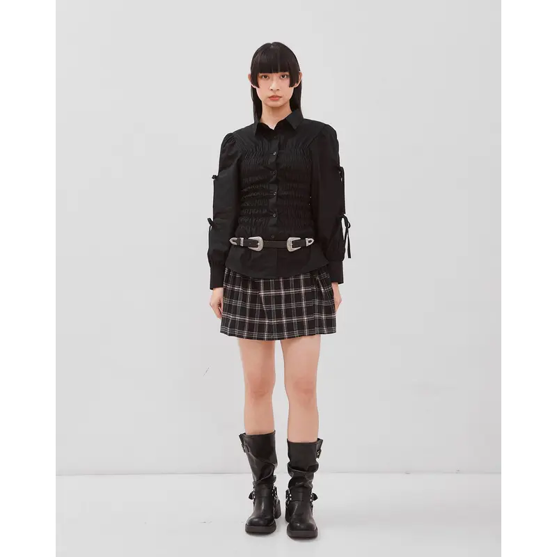 CATHA - Dilma Smocked Ribbon Top 3