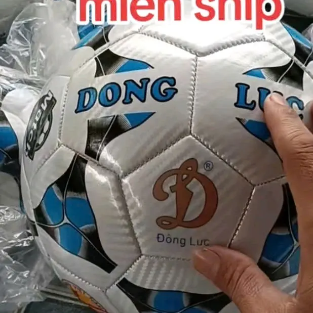 Bóng đá động lực , tặng kèm kim bơm và lưới trùm bóng 3
