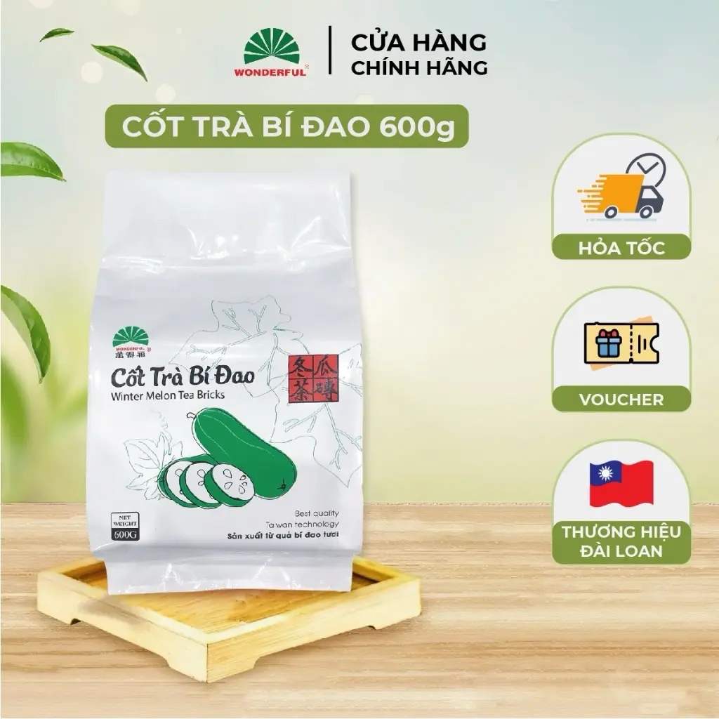 CỐT TRÀ BÍ ĐAO WONDERFUL 550g