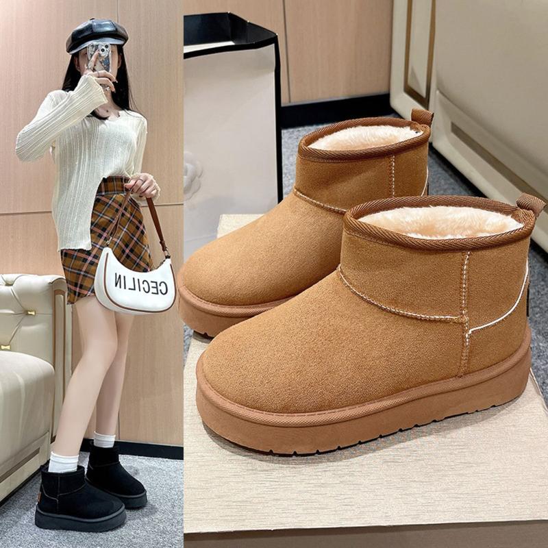 Giày sục lông vũ nữ phiên bản cao cấp , chất liệu da lộn ấm áp, Sục Lông , Size từ 36-40, Lù Store Mùa đông, Shoes