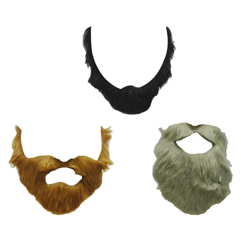 Fake Beard Costume Accessories for Men Funny Fancy Dress Simulation ...