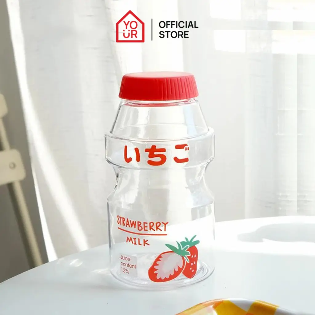 Botol Air Minum Anak Yakult / Botol Fruity Botol Minum 480ml / Botol Minum Fruity Fruit ALA KOREA