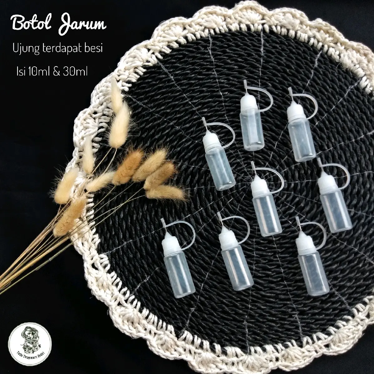 BOTOL REFILL JARUM 10ml & 30ml / BOTOL REFIL TINTA / BOTOL REFIL LEM