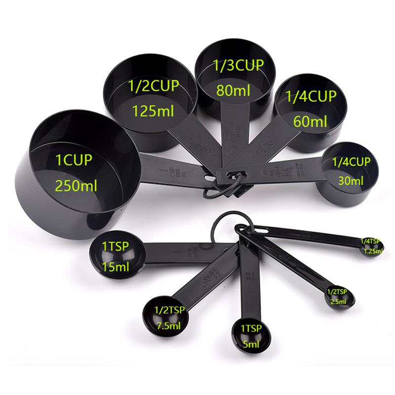 Measuring Cup And  Spoon 5/10PCS Household Kitchen Tool Set, Can Be Used To Store Cooking 0
