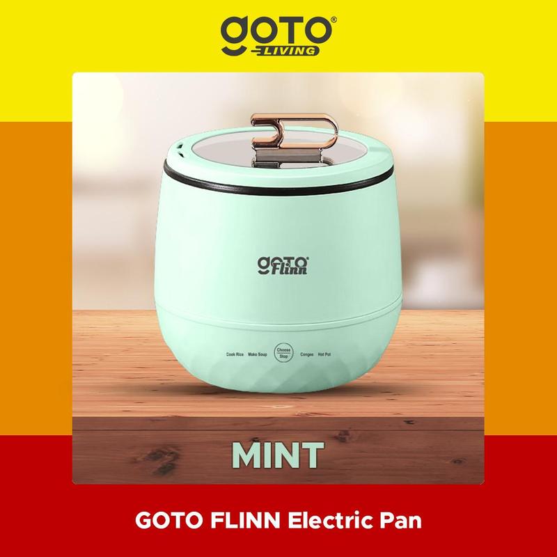 Goto [COD] Flinn Panci Listrik Elektrik 1.6L Fry Pan Penanak Nasi Serbaguna 8