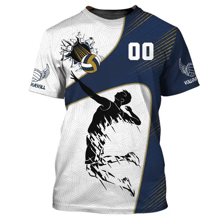 2024 Volleyball Sublimation Jersey Fashion Men's and Women's Sports Shirts