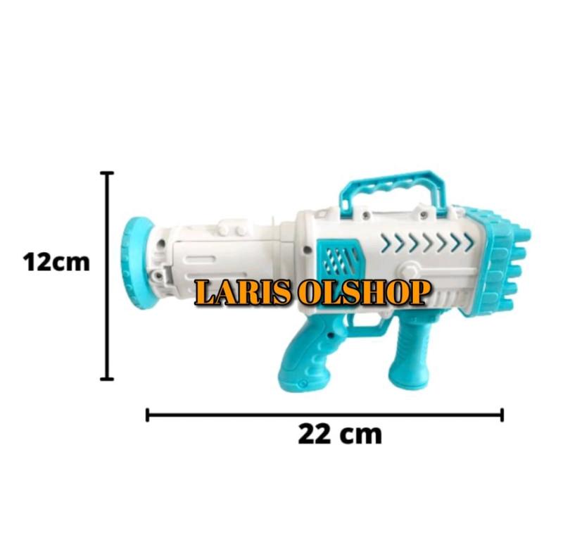 LARIS - Mainan Anak Bubble Machine Bubble Electric Gelembung 2