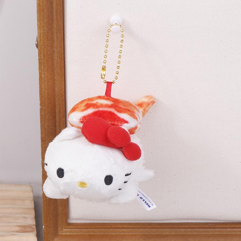 Product Introduction of Japanese Sanrio Sushi Hello Kitty Kawaii Pendant Keychain Bag Decorative Doll Ornaments Figure Children'S Toys Birthday Gift 26