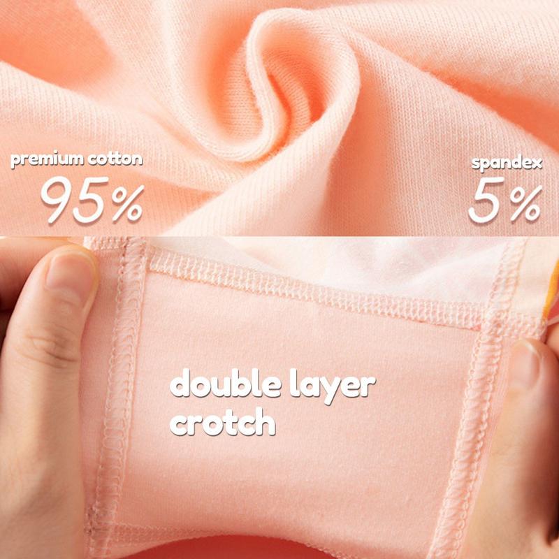 Cotton Panty Short for Kids Girls Boxer Panties Boyleg For Girls 3-11Y Cartoon Print Underpants Panty for kids
