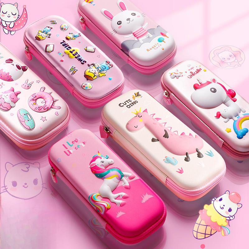  Hộp Đựng Bút Chì Phi Hành Gia Kỳ Lân Thiết Kế 3D Hai Lớp Dành Cho Trẻ Em Túi Sức Chứa Lớn Giảm Căng Thẳng Thích Hợp Cho Bé Trai Và Bé Gái Người Sắp Xếp Trường Học melody thùng gạo 10 ký khăn khô làm ướt golden wire cage hộc mỹ phẩm nhang hột quẹt 