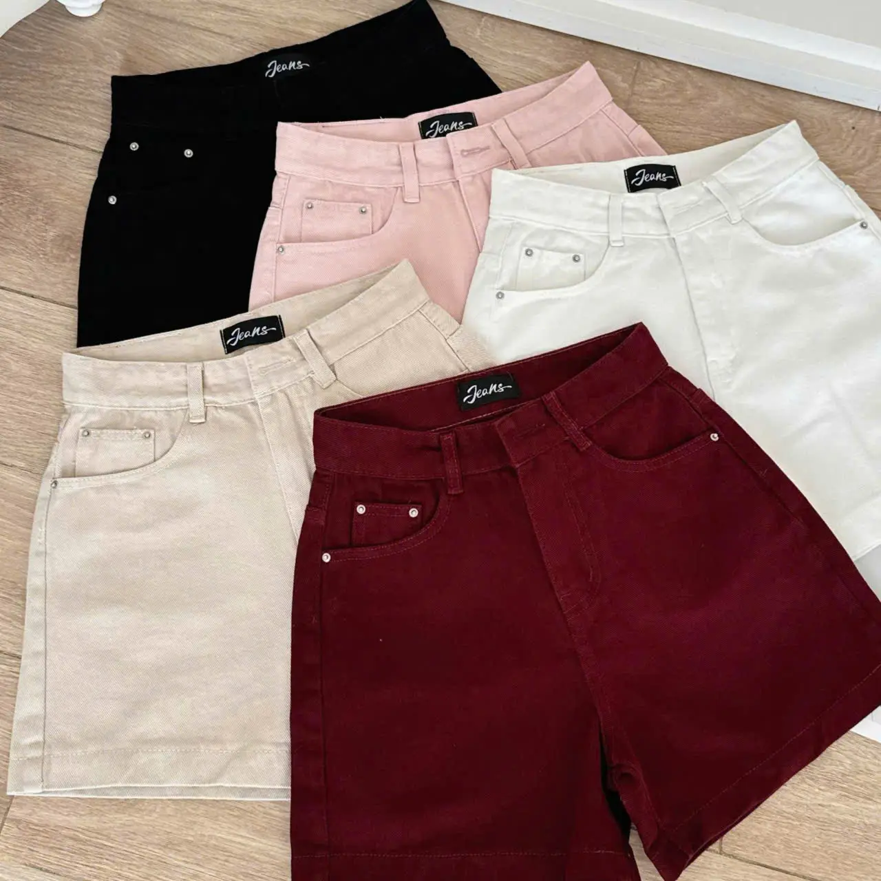 Quần Short Nữ, Quần Đùi Nữ Lưng Cao Đẹp Nhiều Màu, Vải Mềm Mát Mặc Thoải Mái MS 440