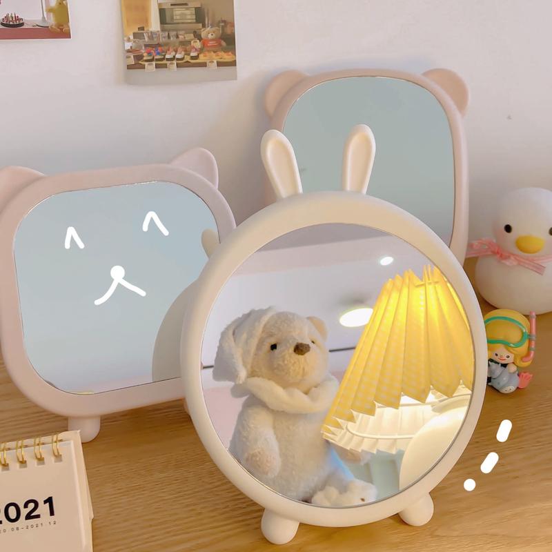 Gương Trang Điểm Hàn Quốc tai thỏ , tai gấu cute 1