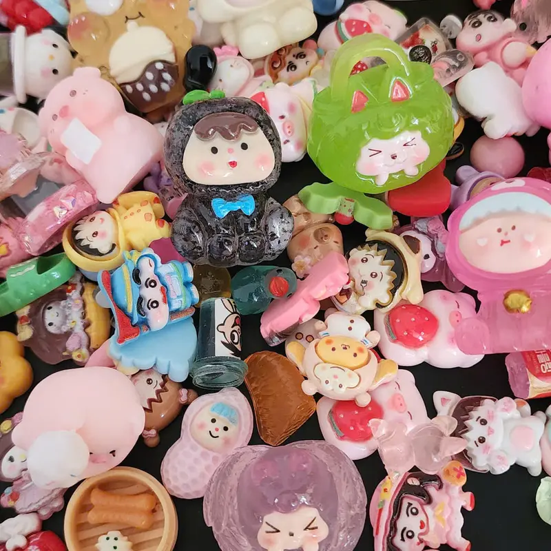 Túi Tù Mù May Mắn Có Charm Dán Xe Máy Ô Tô, Bàn Làm Việc - Có Charm Phát Sáng - Nhãn Dán 2