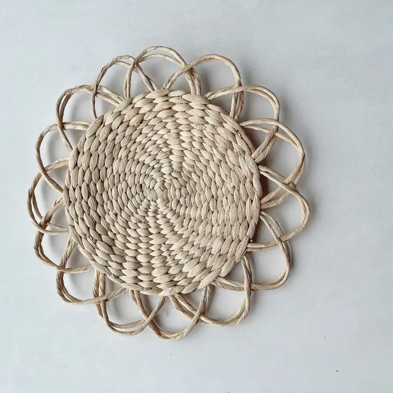 Set trang trí tường decor nhà cửa chất liệu lục bình Decor Phòng 3